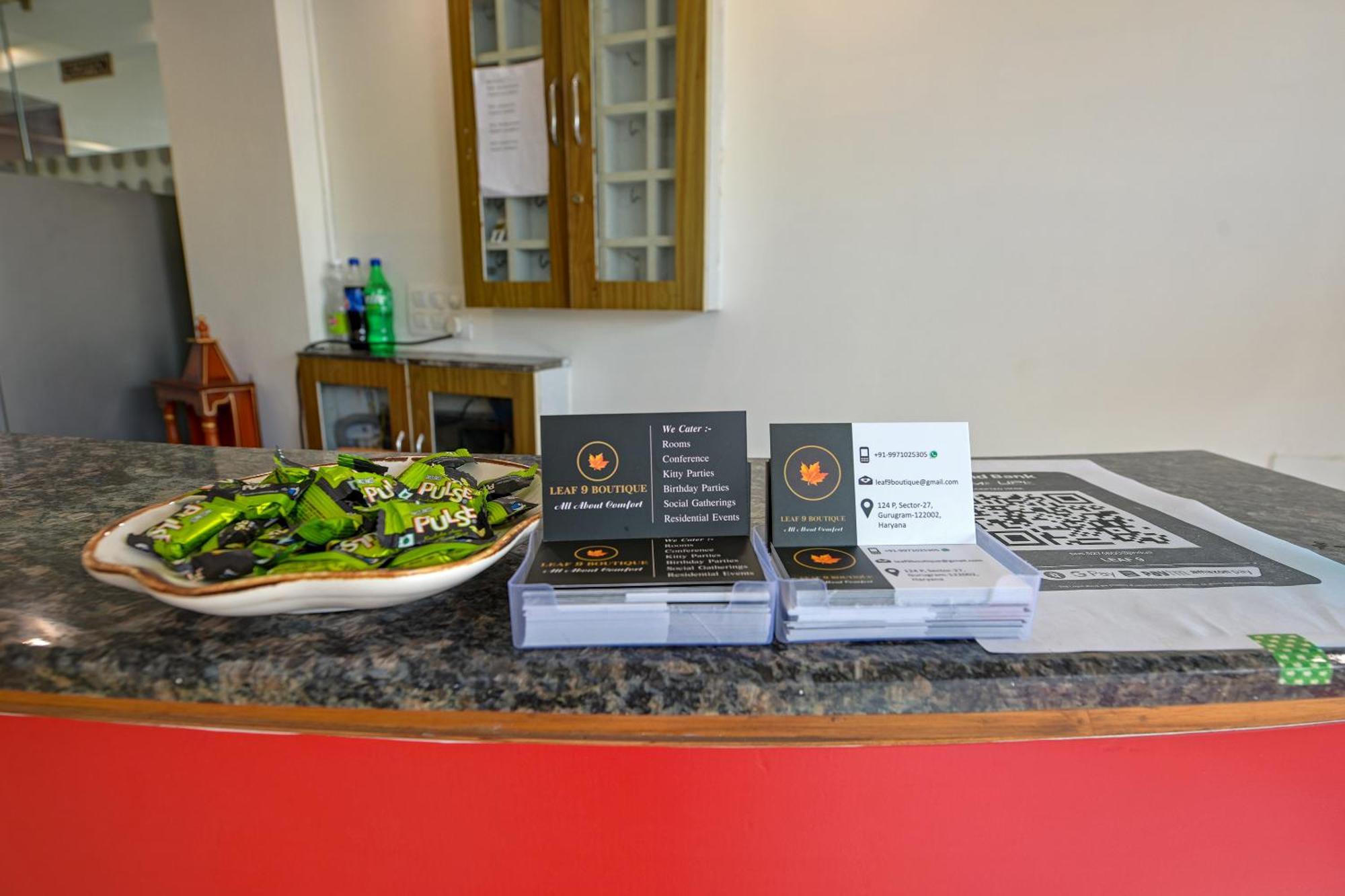Hotel Leaf 9 Boutique, Near Golf Course Road And Galleria Market Gurgaon Zewnętrze zdjęcie
