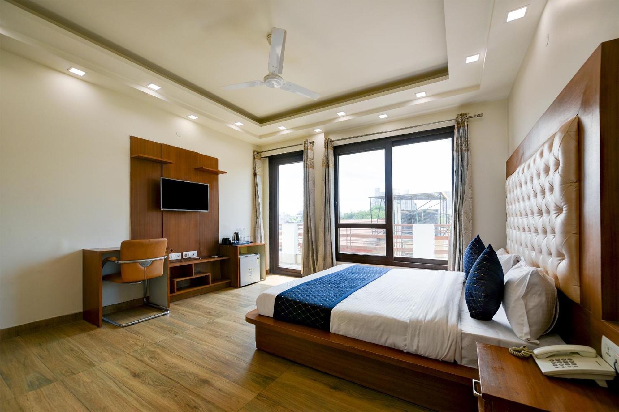 Hotel Leaf 9 Boutique, Near Golf Course Road And Galleria Market Gurgaon Zewnętrze zdjęcie